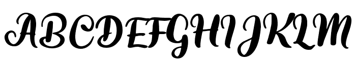 Highest-Regular Font UPPERCASE