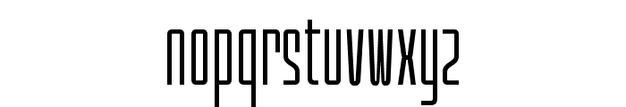 HighestRegular Font LOWERCASE