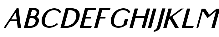 Highfield-Italic Font LOWERCASE