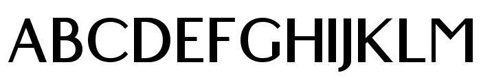 Highfield-Regular Font UPPERCASE