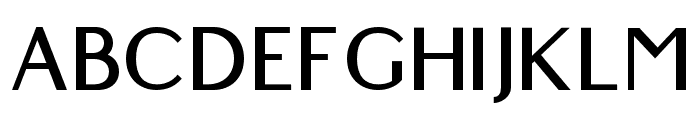 Highfield-Regular Font LOWERCASE