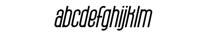 Highjenks-Italic Font LOWERCASE