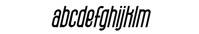 Highjenks-MediumItalic Font LOWERCASE