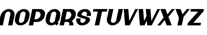 Highkind Italic Font UPPERCASE