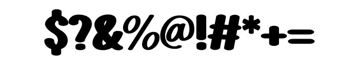Highland Camping Font OTHER CHARS