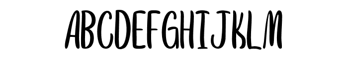 Highland Regular Font UPPERCASE