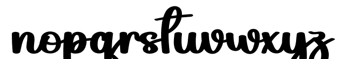 Highland Wonderland Font LOWERCASE