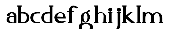 Highland Font LOWERCASE