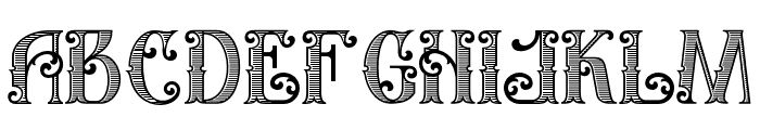 Highlander-Engraved Font UPPERCASE