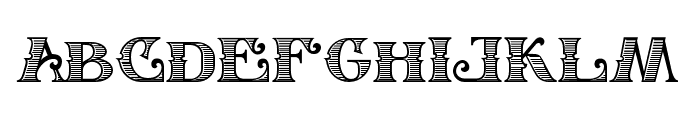 Highlander-Engraved Font LOWERCASE