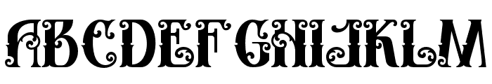 Highlander-Regular Font UPPERCASE