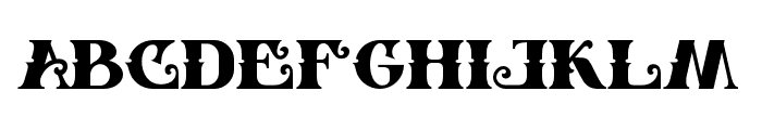 Highlander-Regular Font LOWERCASE