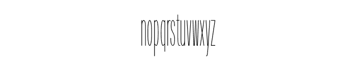 Highlary Font LOWERCASE