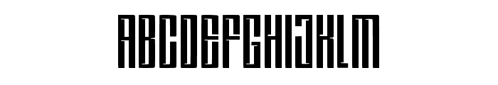 Highline-Regular Font UPPERCASE