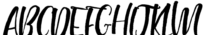 Highline Font UPPERCASE