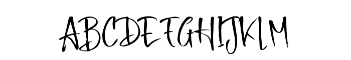 Highlove Font UPPERCASE