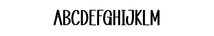Highmore Font UPPERCASE
