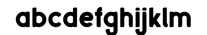 Highon Bold Font LOWERCASE