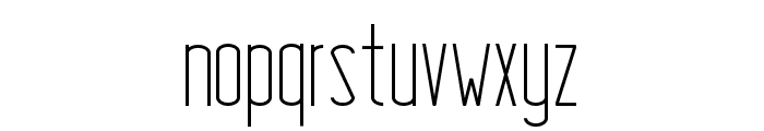 HighriseLight Font LOWERCASE