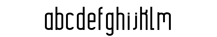 Highrise Font LOWERCASE