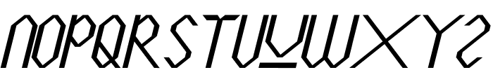 Highroad Italic Font LOWERCASE