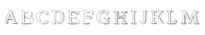 Highsky Font UPPERCASE