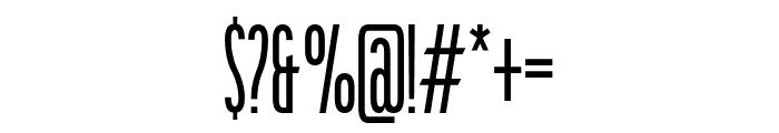Hightershot Bold Font OTHER CHARS