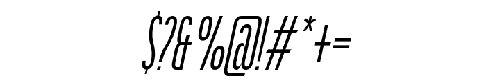 Hightershot Italic Italic Font OTHER CHARS