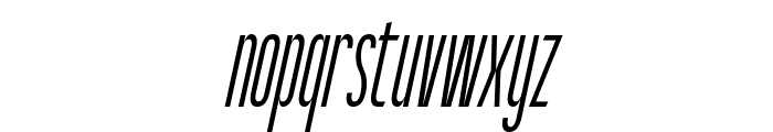 Hightershot Italic Italic Font LOWERCASE
