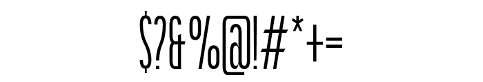 Hightershot Font OTHER CHARS