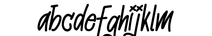 Hightgraff Font LOWERCASE