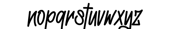 Hightgraff Font LOWERCASE