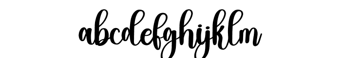 Hightown Font LOWERCASE