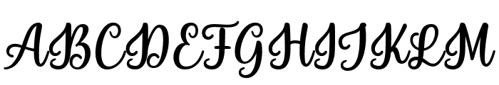 Higle Font UPPERCASE