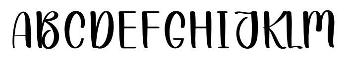 Higlight Font UPPERCASE