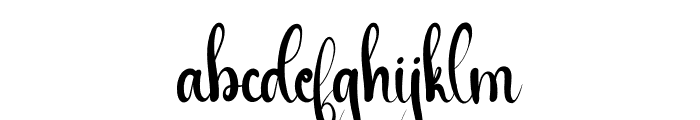 Higuana Font LOWERCASE