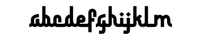 Hikma Glyphs Font LOWERCASE