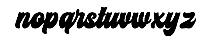 Hiladous Regular Font LOWERCASE