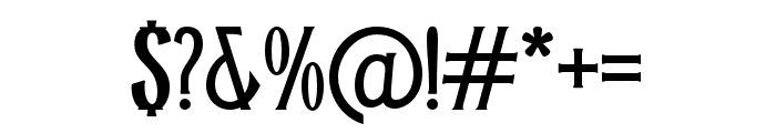 Hilderic-Regular Font OTHER CHARS