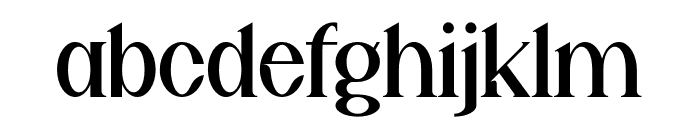 Hilga Font LOWERCASE