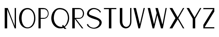 Hilgers-ExtraLight Font UPPERCASE