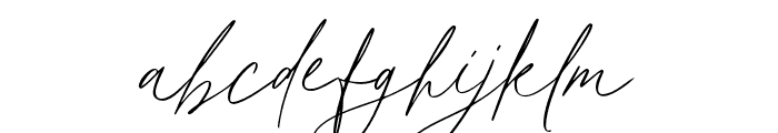 Hillieston-Regular Font LOWERCASE