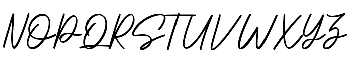 Hillstadts Signature Font UPPERCASE