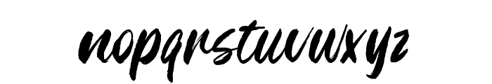 Hillstate Font LOWERCASE