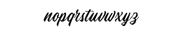 HillstownAged Font LOWERCASE