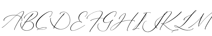 Hilmeraty Italic Font UPPERCASE