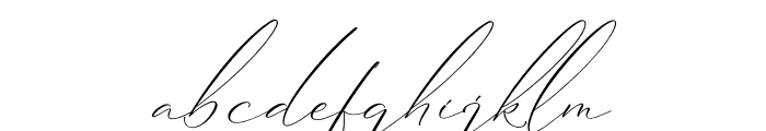 Hilmeraty Italic Font LOWERCASE
