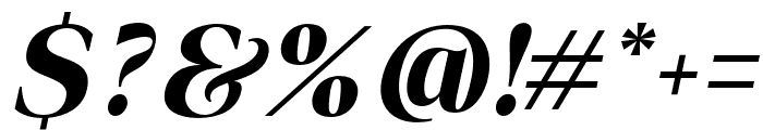 Hilsfiger-Italic Font OTHER CHARS