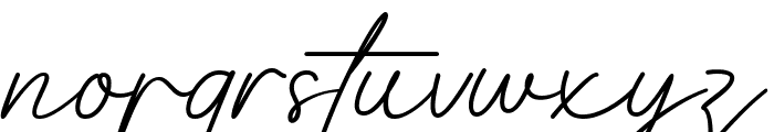 Hilton Fontain Font LOWERCASE