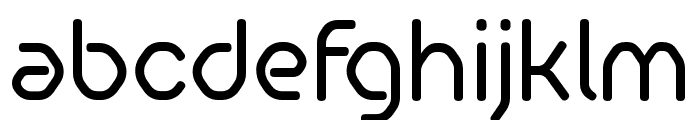 Hilux-Regular Font LOWERCASE